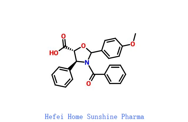 (4S, 5R) -3-bentsoyyli-2- (4-anisyyli) -4-fenyyli-5-oksatsolidiinikarboksyylihappo CAS-nro: 949023-16-9