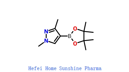 1,3-dimetyyli-4-(4,4,5,5-tetrametyyli-1,3,2-dioksaborolan-2-yyli)-1H-pyratsoli CAS 1046832-21-6