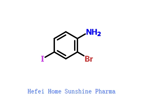 2-bromi-4-jodianiliini CAS 29632-73-3