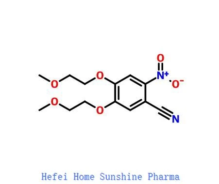 2-nitro-4,5-bis (2-metoksietoksi) bentsonitriili CAS 236750-65-5