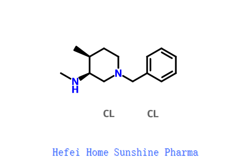 (3S,4S)-1-bentsyyli-N,4-dimetyylipiperidiini-3-amiinihydrokloridi CAS 477600-68-3