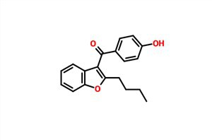 2-Butyyli-3-(4-hydroksibentsoyyli)bentsouran CAS 52490-15-0