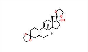 3,20-Bis(eteenidioksi)-19-norpregna-5(10)9(11)dien-17-o CAS 54201-84-2