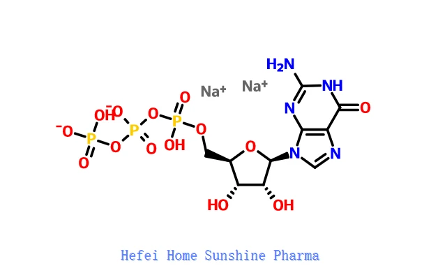 Guanosine5'-(tetrahydrogen Triph) (GTP-Na2) CAS 56001-37-7